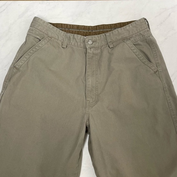 Rei Mens Size 32 Beige Straight Leg Jeans Outdoor Hiking Workwear Rugged Travel - Picture 3 of 6